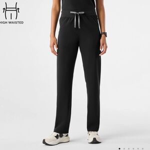 Figs Womens Livingston Scrub Pants Size Large Black Style T21003